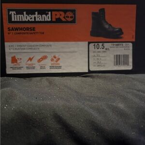 Timberland PRO Sawhorse Composite Toe Boots - Black